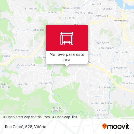 Rua Ceará, 528 mapa