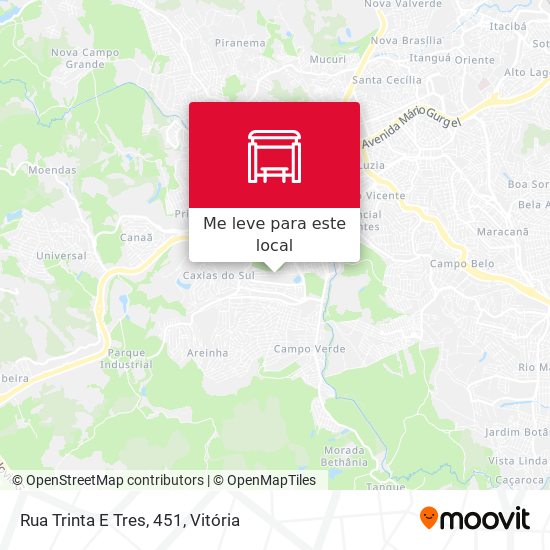 Rua Trinta E Tres, 451 mapa