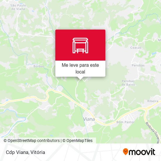 Cdp Viana mapa