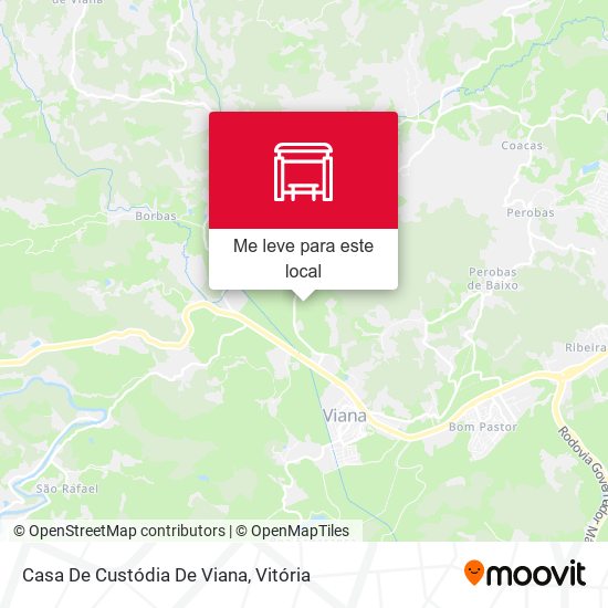 Casa De Custódia De Viana mapa
