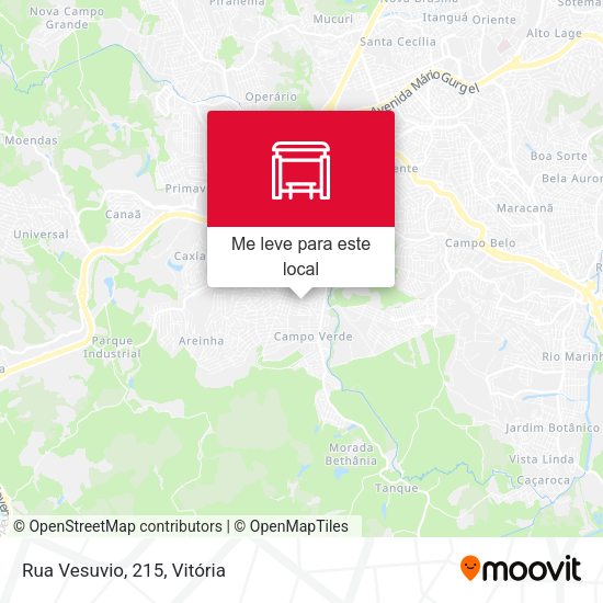 Rua Vesuvio, 215 mapa