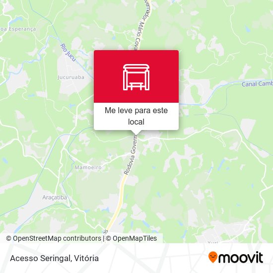 Acesso Seringal mapa
