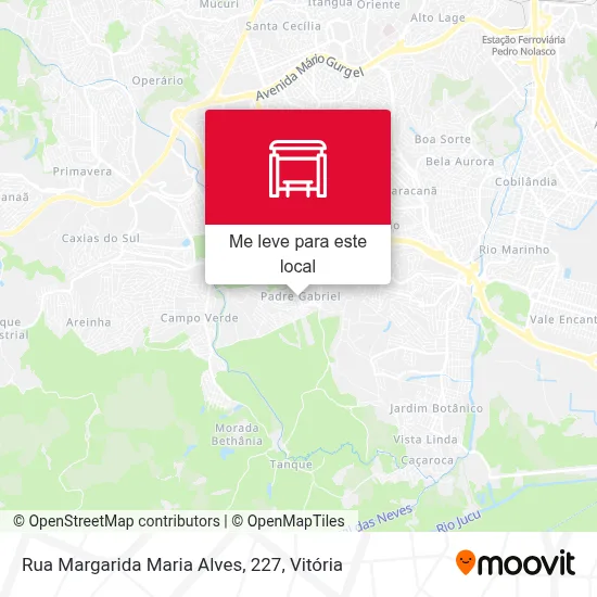 Rua Margarida Maria Alves, 227 mapa