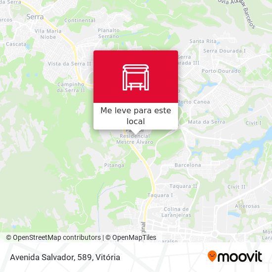 Avenida Salvador, 589 mapa