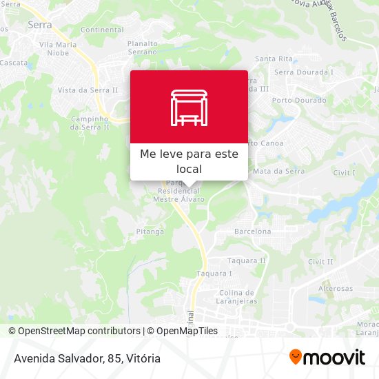 Avenida Salvador, 85 mapa