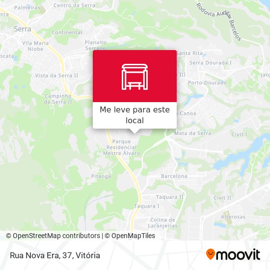 Rua Nova Era, 37 mapa