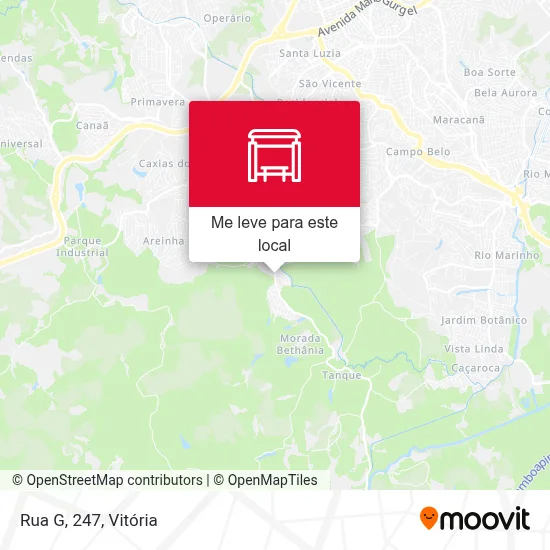 Rua G, 247 mapa