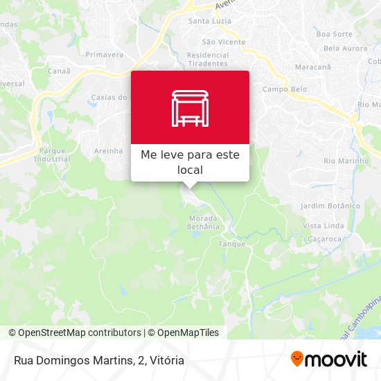 Rua Domingos Martins, 2 mapa