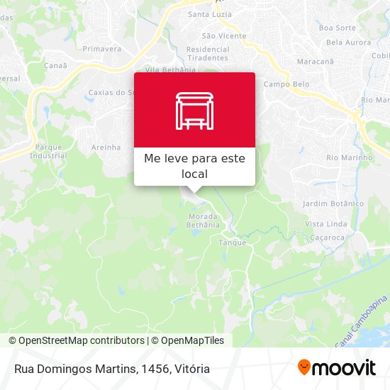 Rua Domingos Martins, 1456 mapa