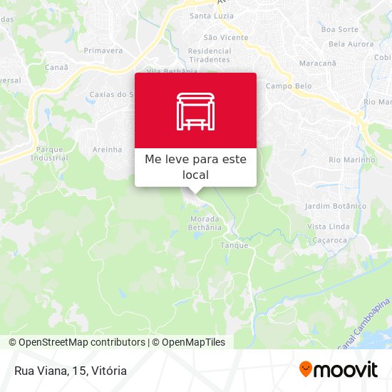Rua Viana, 15 mapa