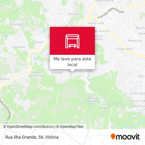 Rua Ilha Grande, 56 mapa