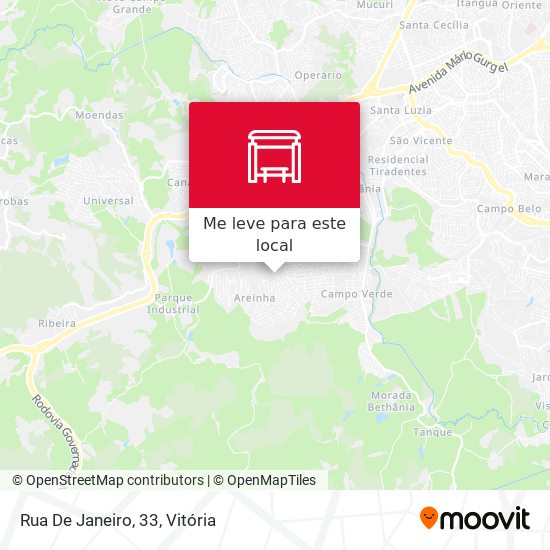 Rua De Janeiro, 33 mapa