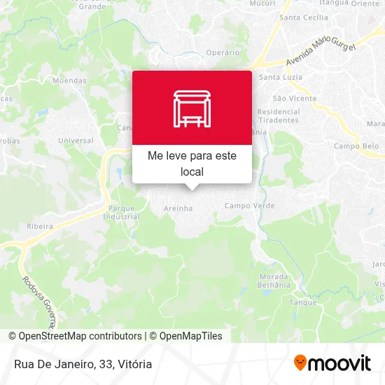 Rua De Janeiro, 33 mapa