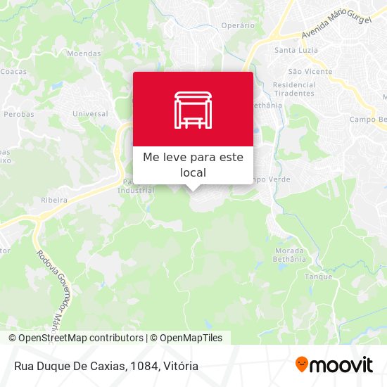 Rua Duque De Caxias, 1084 mapa