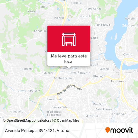 Avenida Principal 391-421 mapa