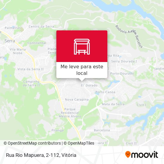 Rua Rio Mapuera, 2-112 mapa