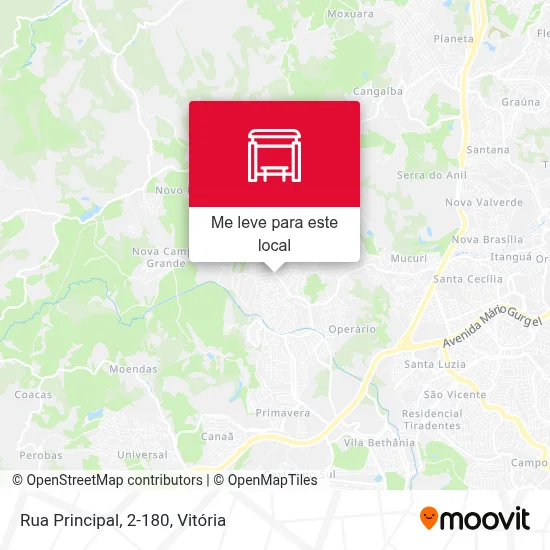 Rua Principal, 2-180 mapa