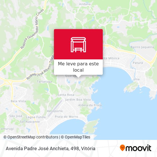 Avenida Padre José Anchieta, 498 mapa