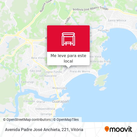 Avenida Padre José Anchieta, 221 mapa