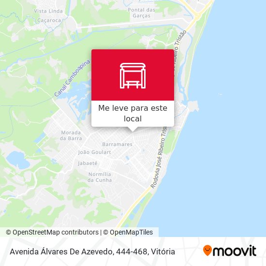Avenida Álvares De Azevedo, 444-468 mapa