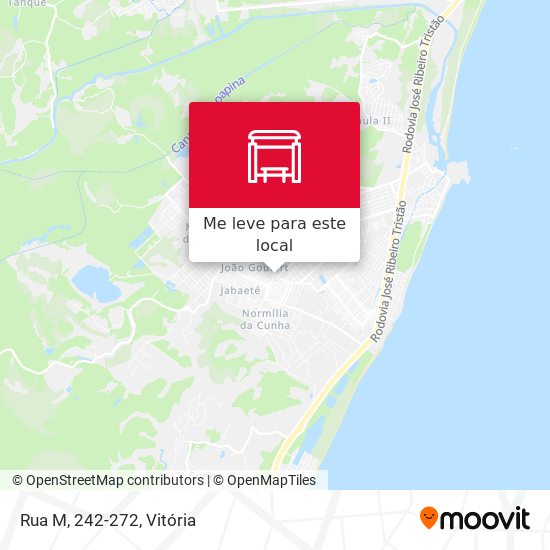 Rua M, 242-272 mapa