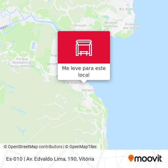 Es-010 | Av. Edvaldo Lima, 190 mapa