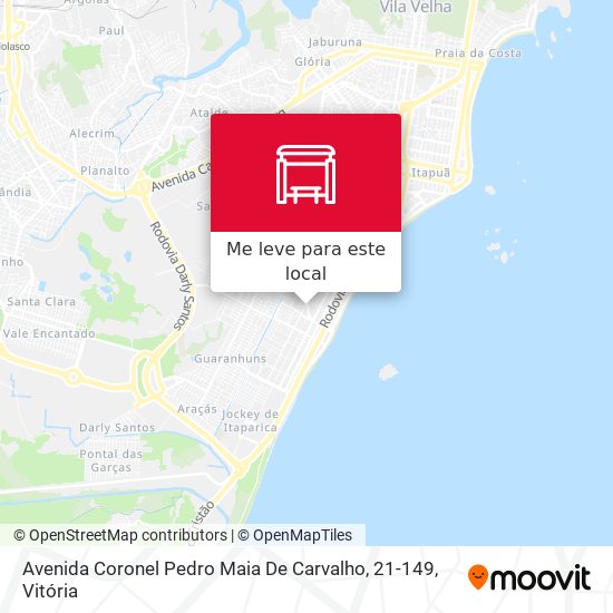 Avenida Coronel Pedro Maia De Carvalho, 21-149 mapa