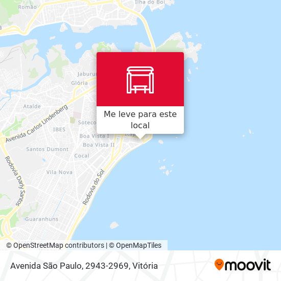 Avenida São Paulo, 2943-2969 mapa