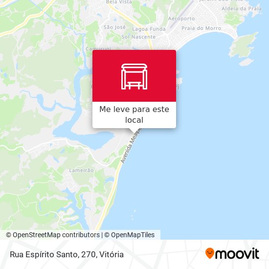 Rua Espírito Santo, 270 mapa