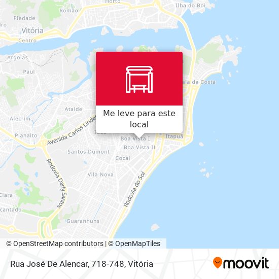 Rua José De Alencar, 718-748 mapa