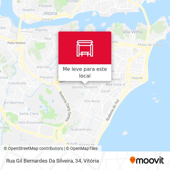 Rua Gil Bernardes Da Silveira, 34 mapa