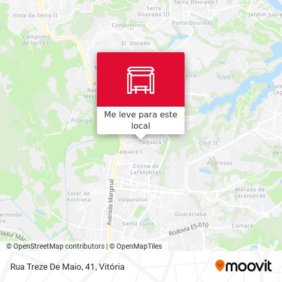 Rua Treze De Maio, 41 mapa