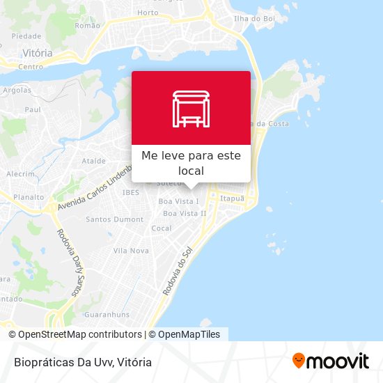 Biopráticas Da Uvv mapa