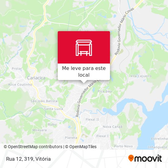 Rua 12, 319 mapa