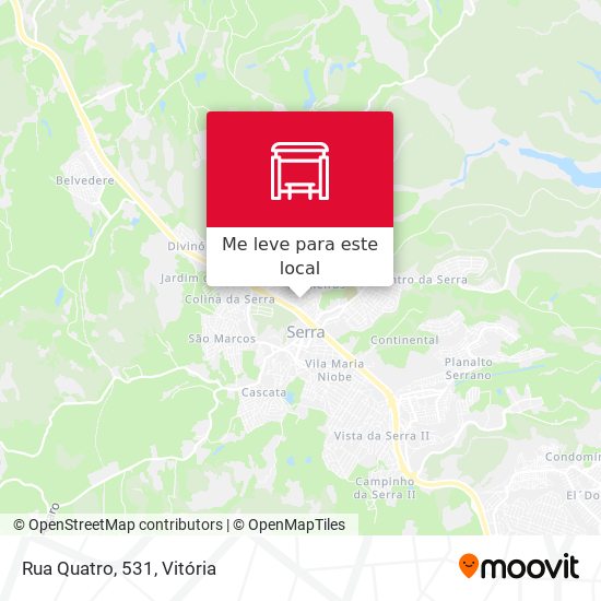 Rua Quatro, 531 mapa