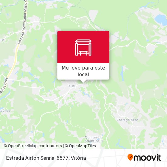 Estrada Airton Senna, 6577 mapa