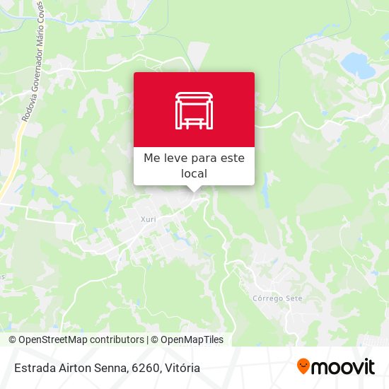 Estrada Airton Senna, 6260 mapa