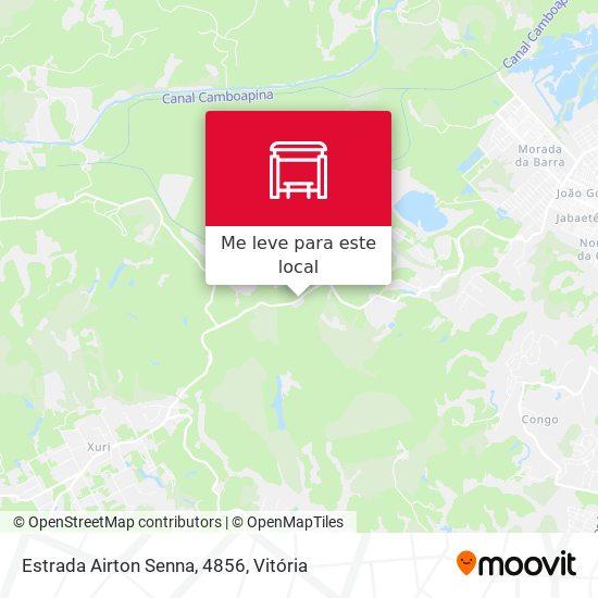 Estrada Airton Senna, 4856 mapa