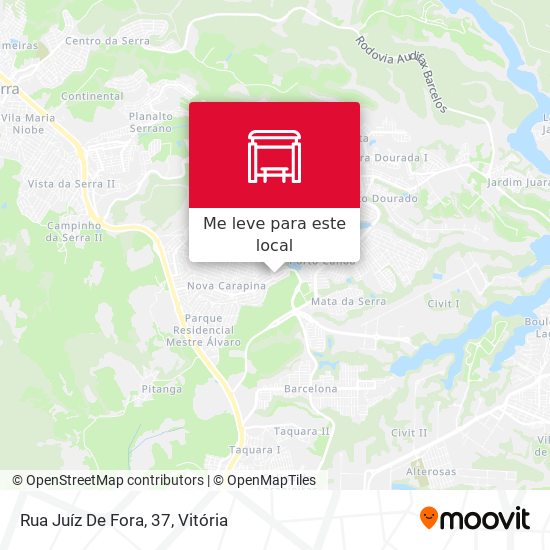 Rua Juíz De Fora, 37 mapa