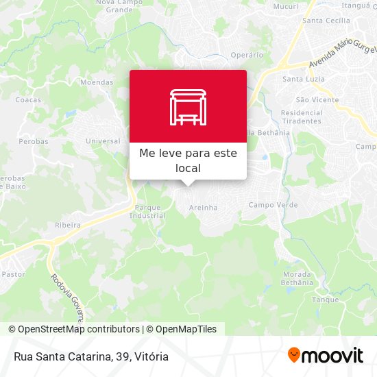 Rua Santa Catarina, 39 mapa