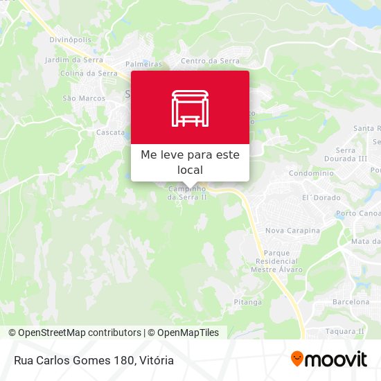 Rua Carlos Gomes 180 mapa