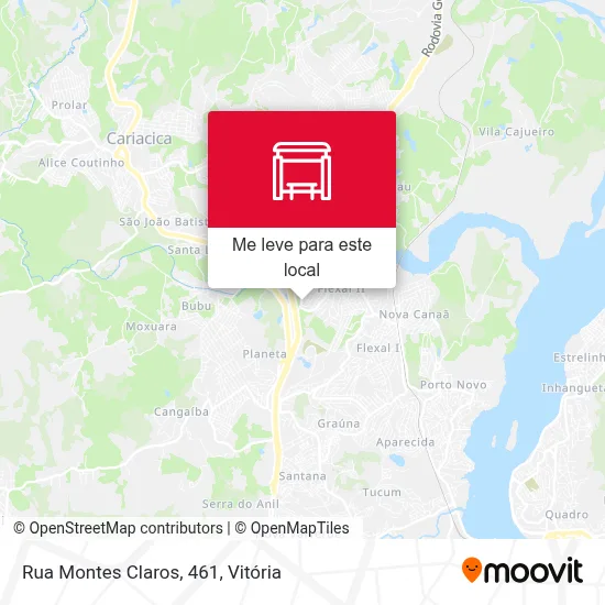 Rua Montes Claros, 461 mapa