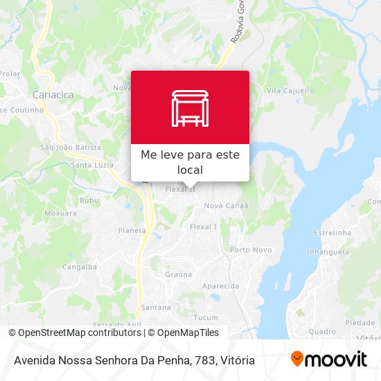Avenida Nossa Senhora Da Penha, 783 mapa