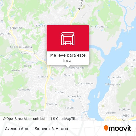 Avenida Amelia Siqueira, 6 mapa