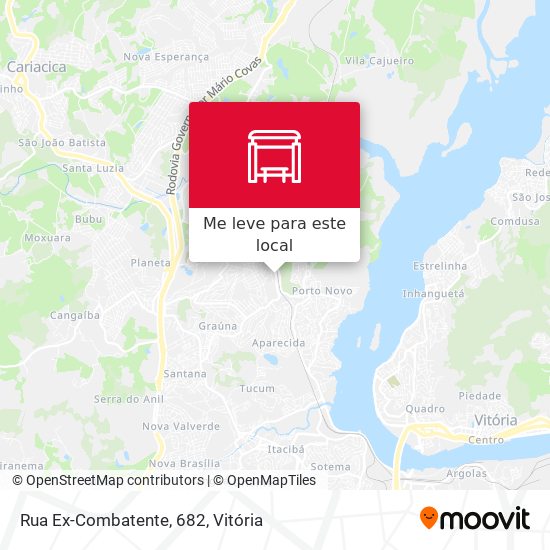 Rua Ex-Combatente, 682 mapa
