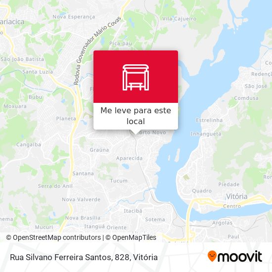 Rua Silvano Ferreira Santos, 828 mapa