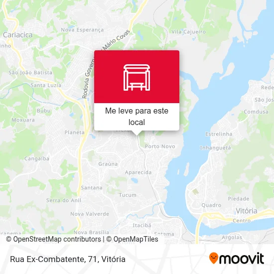 Rua Ex-Combatente, 71 mapa