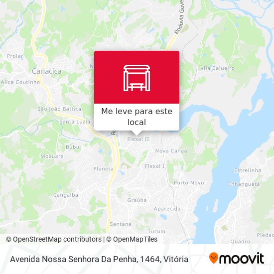Avenida Nossa Senhora Da Penha, 1464 mapa