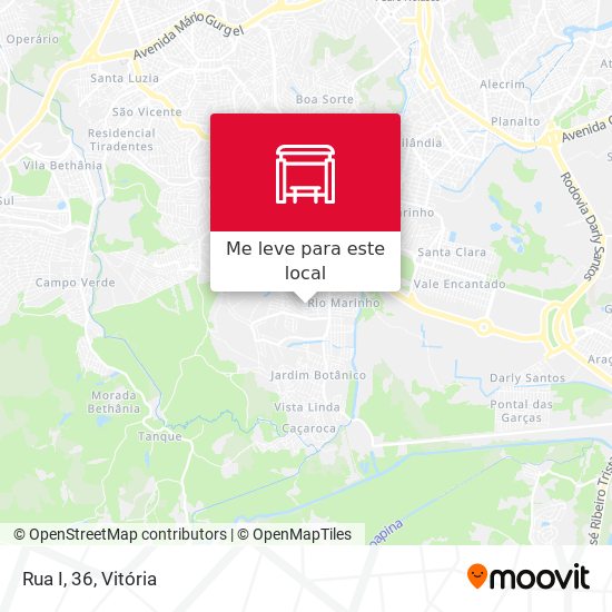 Rua I, 36 mapa