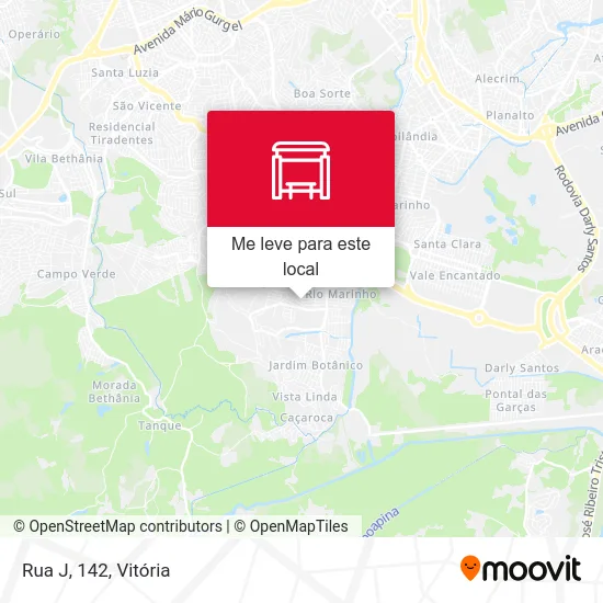 Rua J, 142 mapa